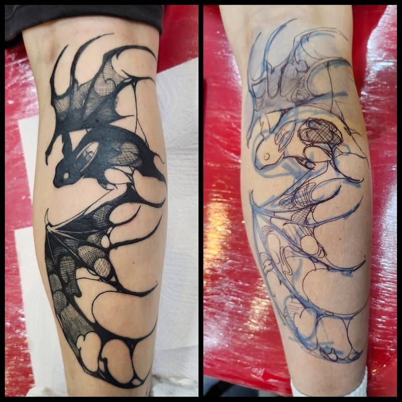 Tattoo by @jadetattooist