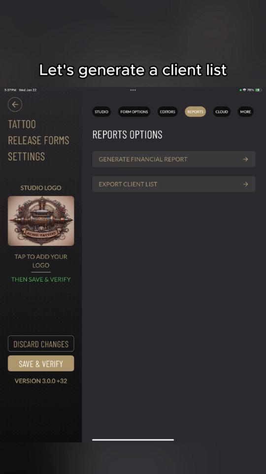 Your client's information is at your fingertips with the updated Tattoo Release Forms App coming soon!